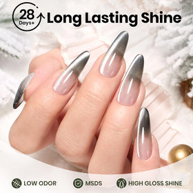 beetles Star Cascade Silver Cat Eye Gel Nail Polish packaging