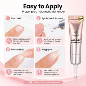 beetles Super Strong Nail Glue 10g side view