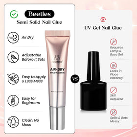 beetles Super Strong Nail Glue texture close-up