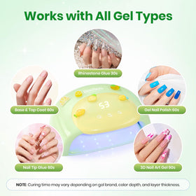 beetles UV Nail Lamp with hands-free operation feature
