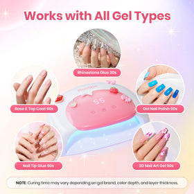 beetles UV Nail Lamp with multiple candy-inspired colours