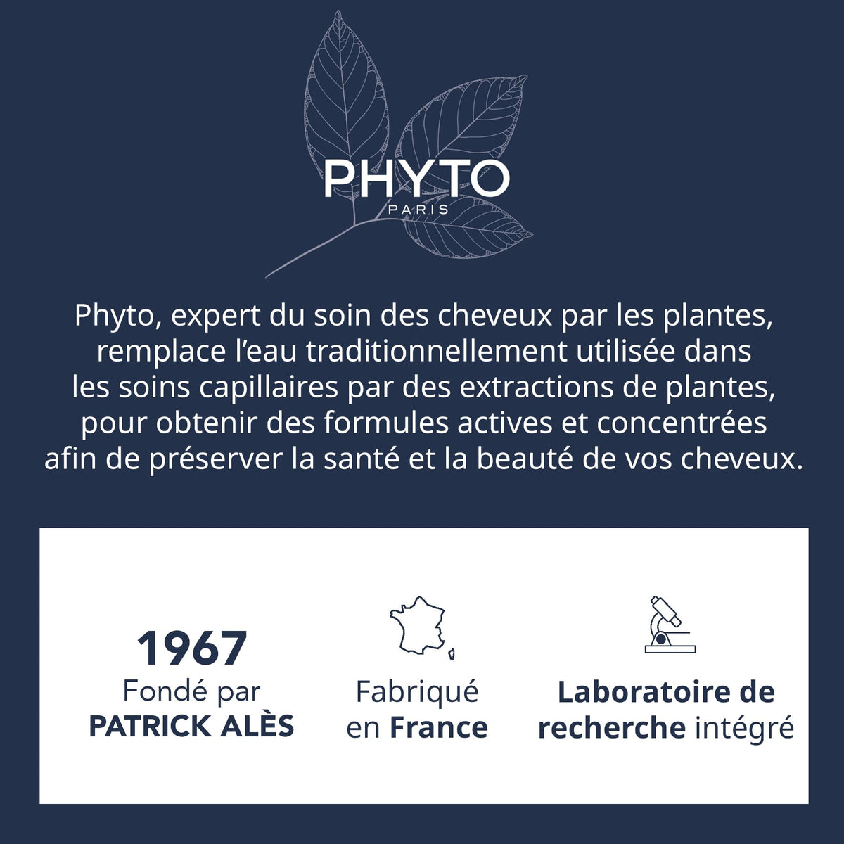 Before and after comparison of hair colour using PHYTO Phytocolor