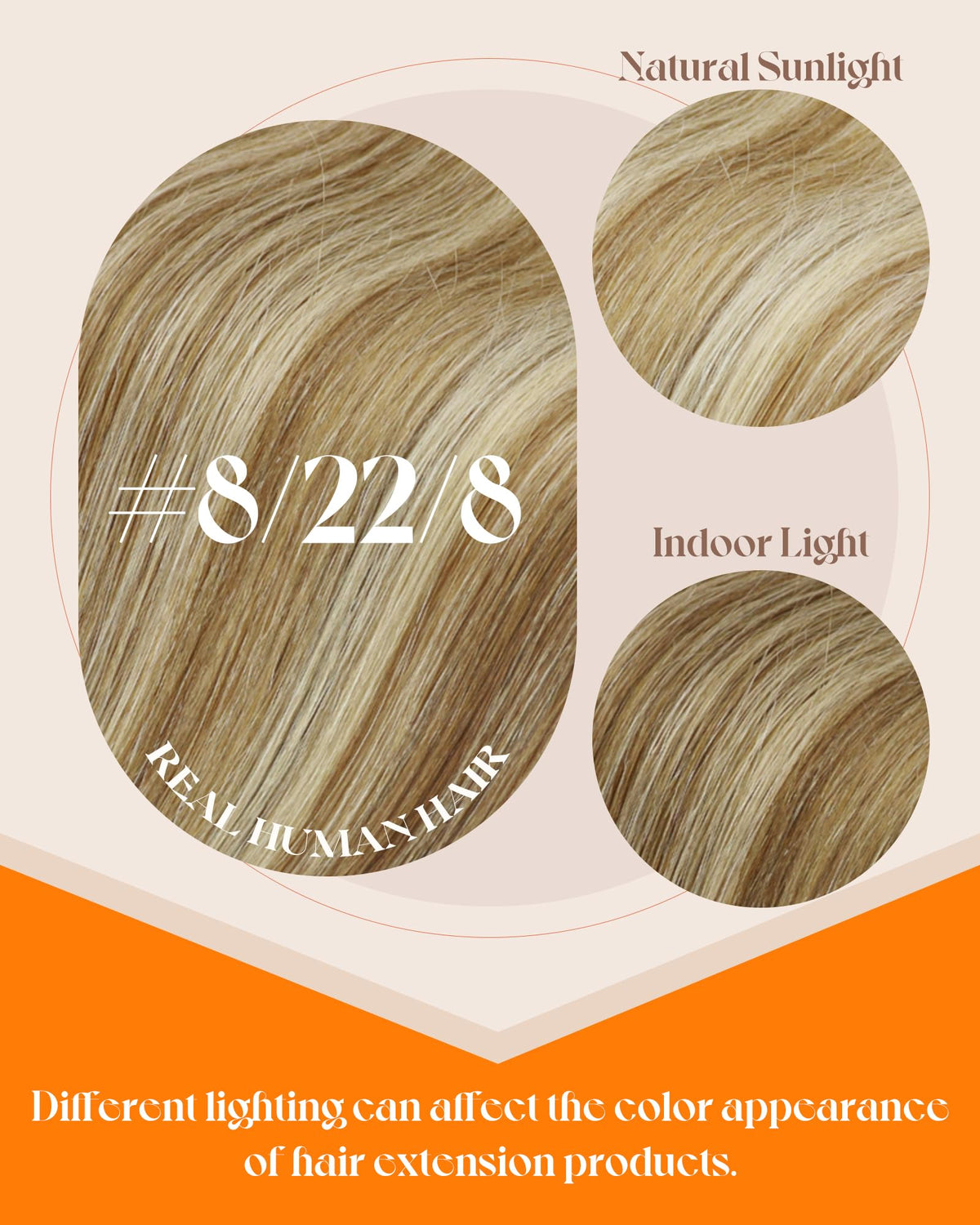 Before and after using Sunny Hair I-Tip Hair Extensions