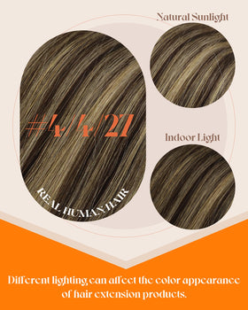 Before and after using Sunny Hair I Tips Hair Extensions