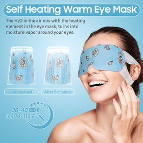 BeHoomi eye mask displayed on a table