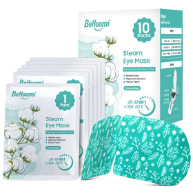 BeHoomi Steam Eye Mask front view packaging