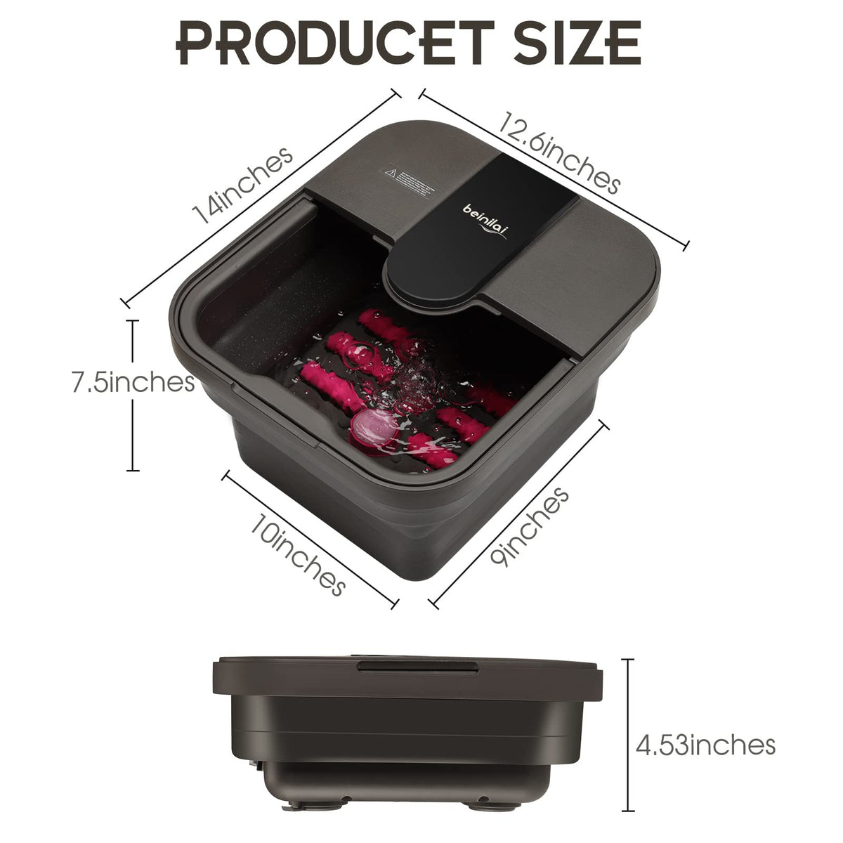 Beinilai Foot Spa packaging for gifting