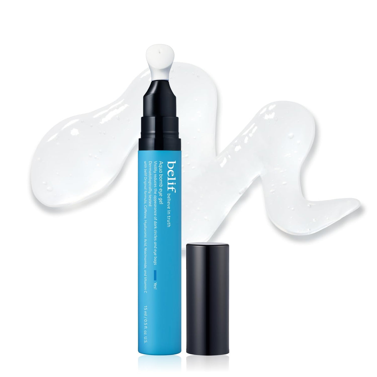 belif Aqua Bomb Cooling Eye Gel 15ml front view