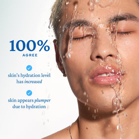 belif Aqua Bomb Gel Moisturiser application on skin