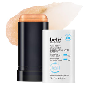 belif Aqua Bomb Niacinamide Sunscreen Stick front view