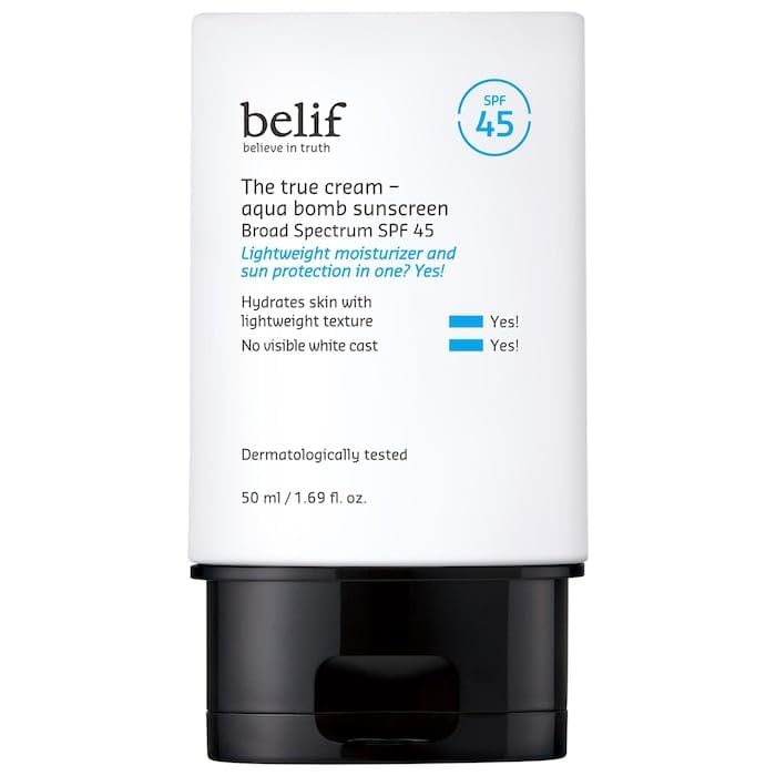 belif Aqua Bomb SPF 45 Hydrating Sunscreen front view