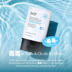 belif Aqua Bomb SPF 45 Hydrating Sunscreen ingredients list