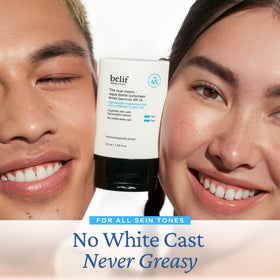 belif Aqua Bomb SPF 45 Hydrating Sunscreen lifestyle scene