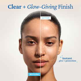 belif Aqua Bomb Sunscreen Stick application on skin
