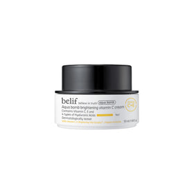 belif Aqua Bomb Vitamin C Face Cream front view with packaging