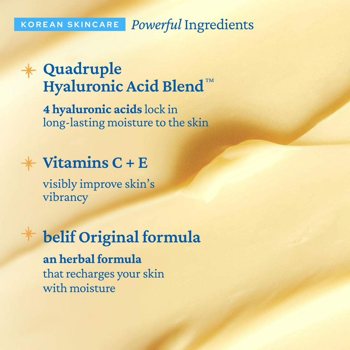 belif Aqua Bomb Vitamin C Face Cream on a bathroom counter