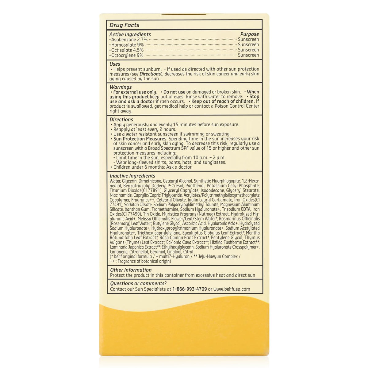 belif Dew Guard Vitamin C Glow Tint SPF 40 on a vanity