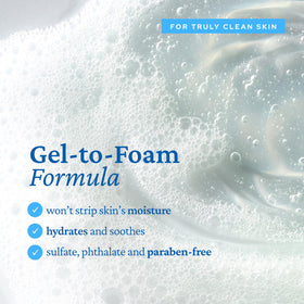 belif Jelly Hydrating Deep Cleanser foam texture