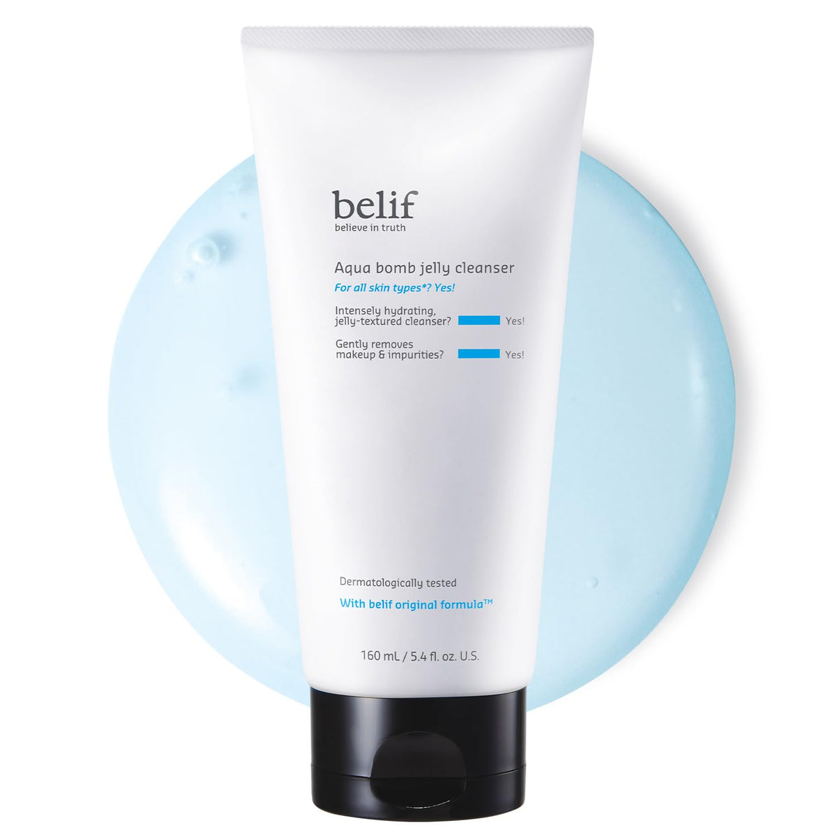 belif Jelly Hydrating Deep Cleanser front view 5.4 fl. oz.