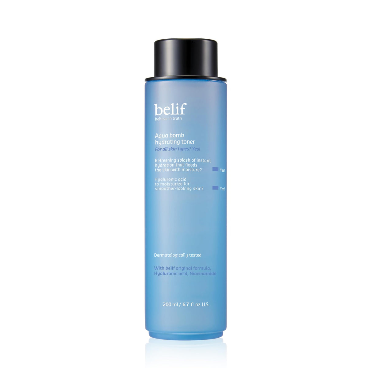 belif Niacinamide Hydrating Toner 5.07 fl oz front view