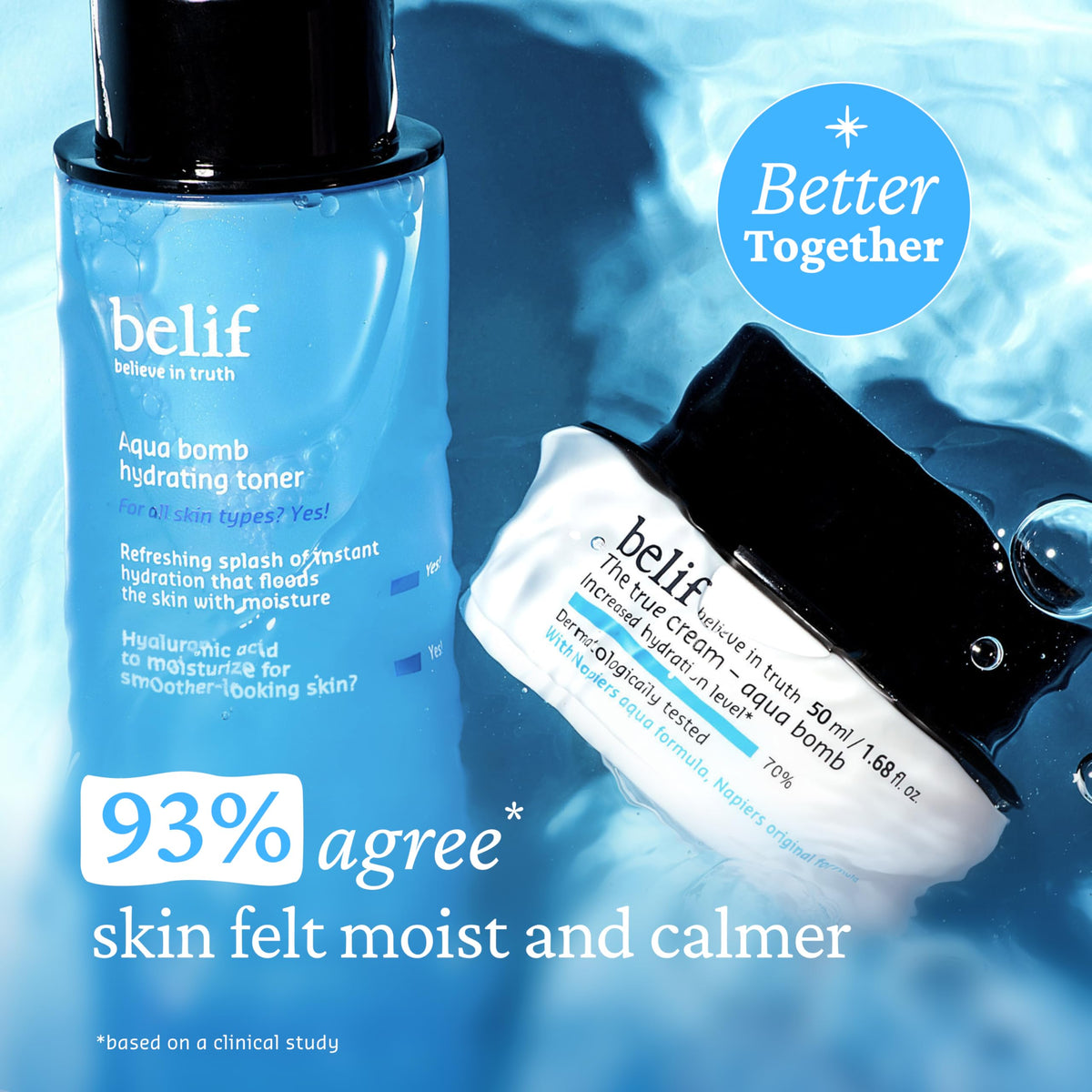 belif Niacinamide Hydrating Toner lifestyle scene
