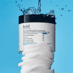 belif PHA 2% Toner Pads showing dual-textured design