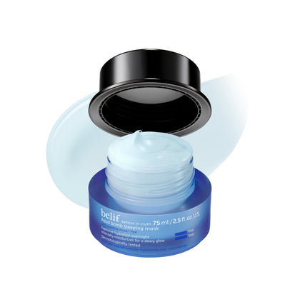 belif Vitamin E Jelly Overnight Mask front view with packaging