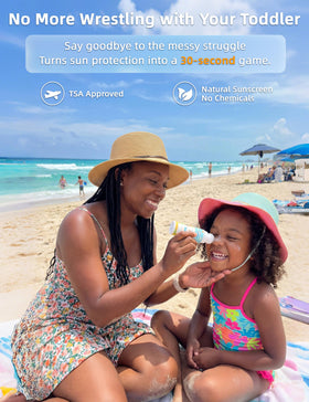 Bella's Friends Life Kids Roll-On Mineral Sunscreen SPF 50 side view
