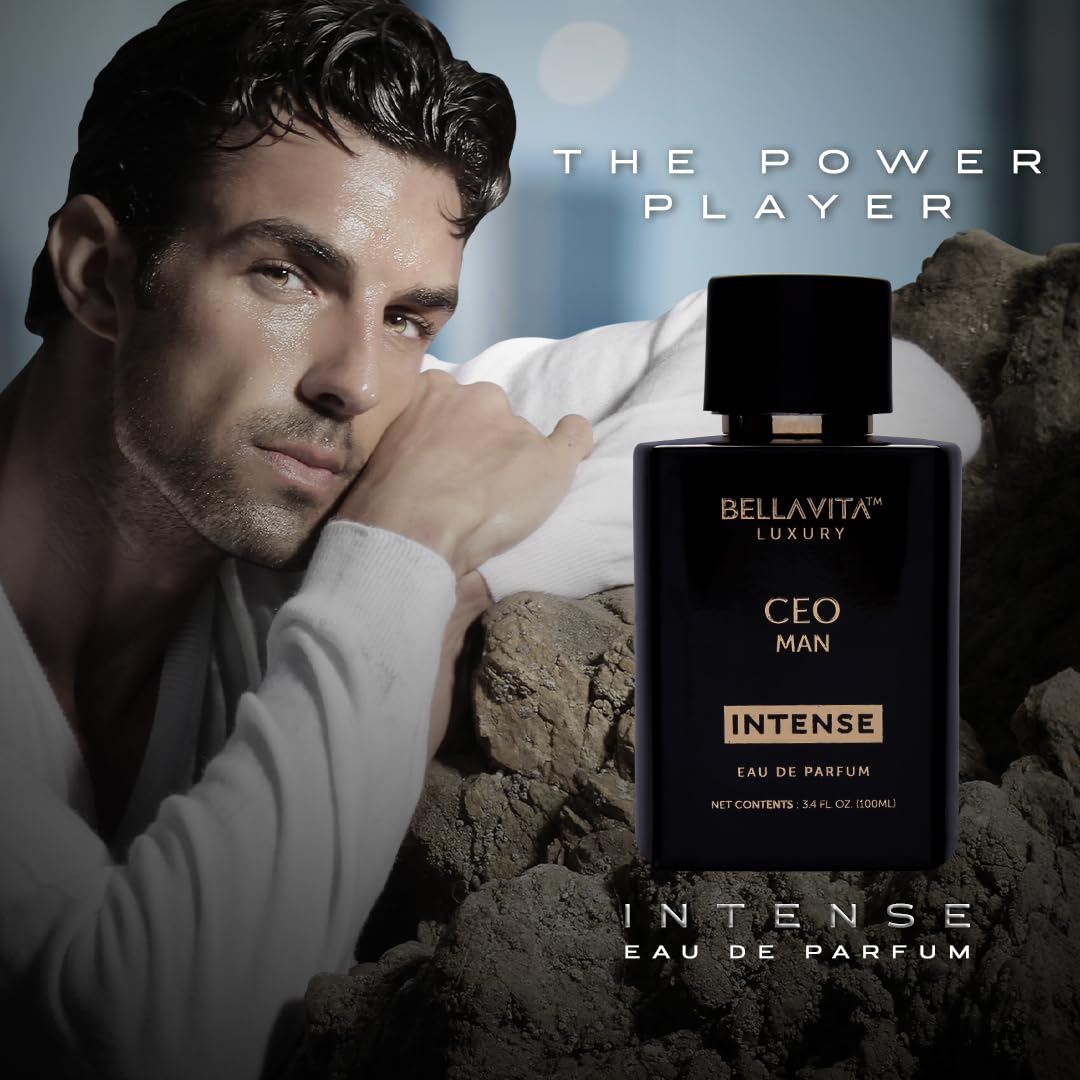 Bella Vita Luxury CEO MAN INTENSE Eau de Parfum 100 ml packaging