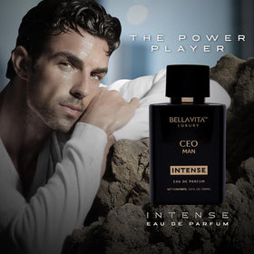 Bella Vita Luxury CEO MAN INTENSE Eau de Parfum 100 ml packaging