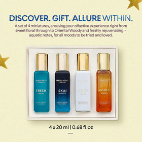 Bella Vita Luxury Gift Set packaging with fragrances