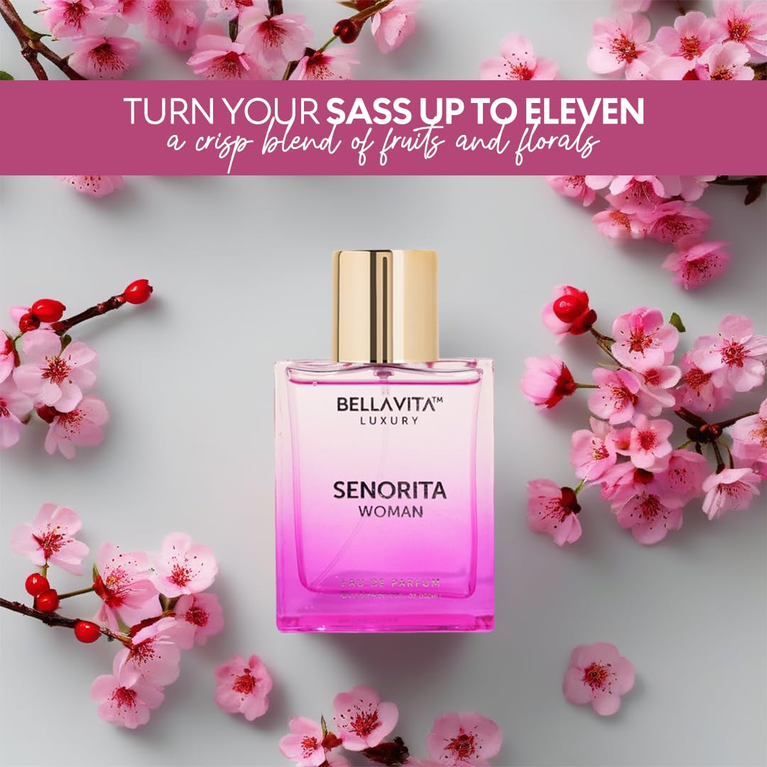 Bella Vita Luxury Senorita Eau de Parfum packaging
