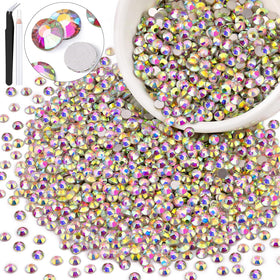 BELLEBOOST 3000PCS Crystal Glass Rhinestones pack front view