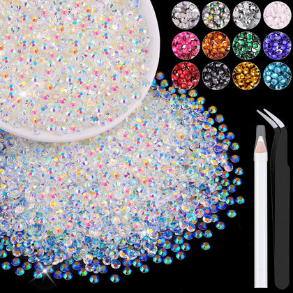 BELLEBOOST 5000PCS 3mm resin rhinestones pack front view