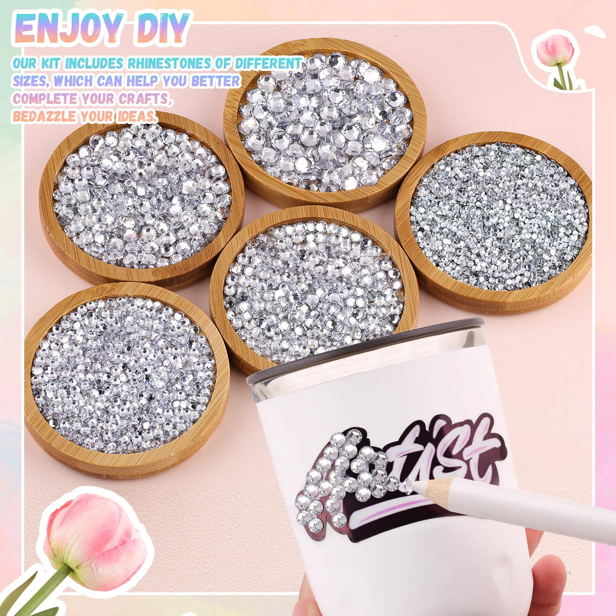 BELLEBOOST B7000 glue tubes included in rhinestone kit