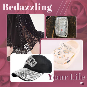 BELLEBOOST rhinestones displayed in packaging