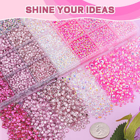 BELLEBOOST rhinestones in various sizes and colours