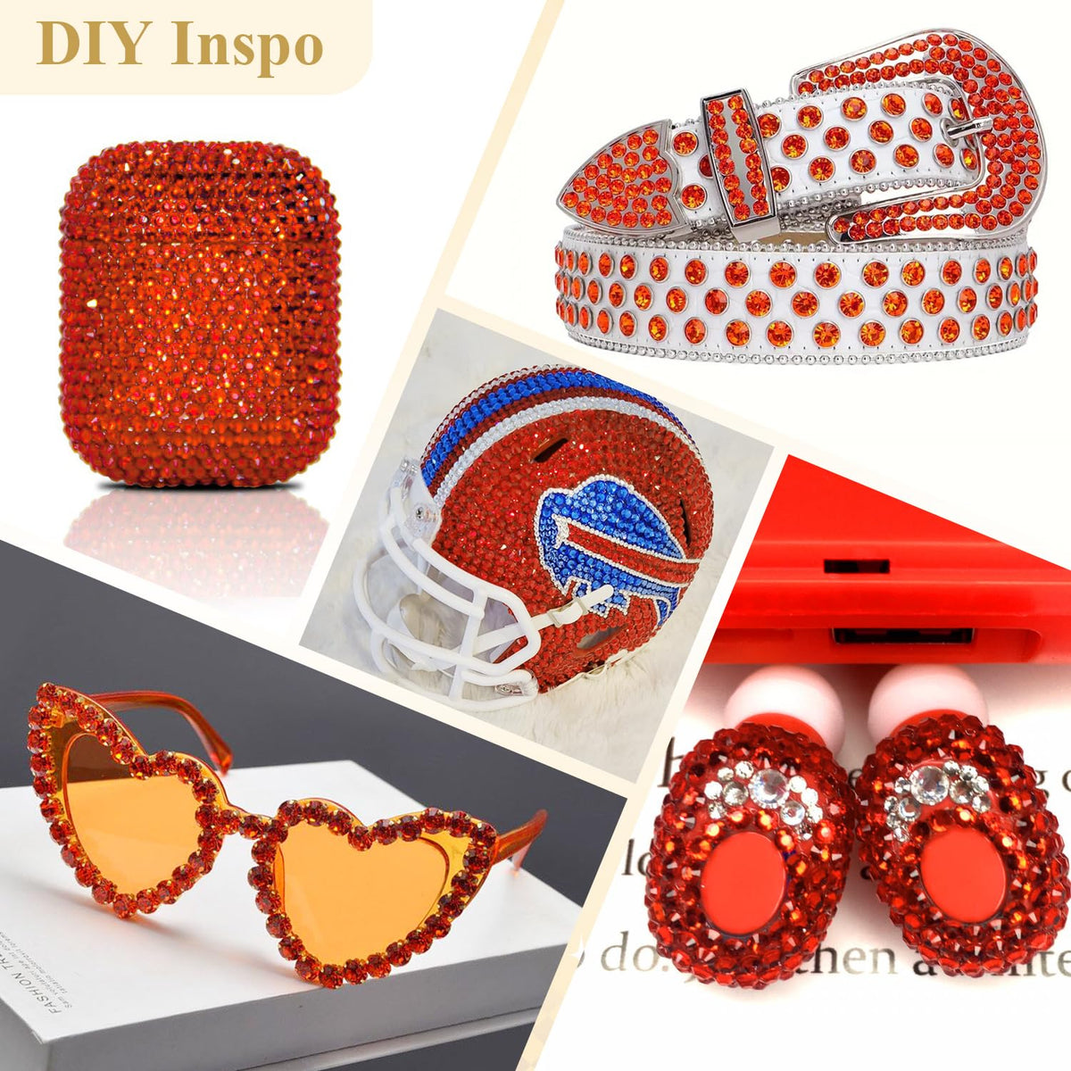 BELLEBOOST rhinestones used in nail art design