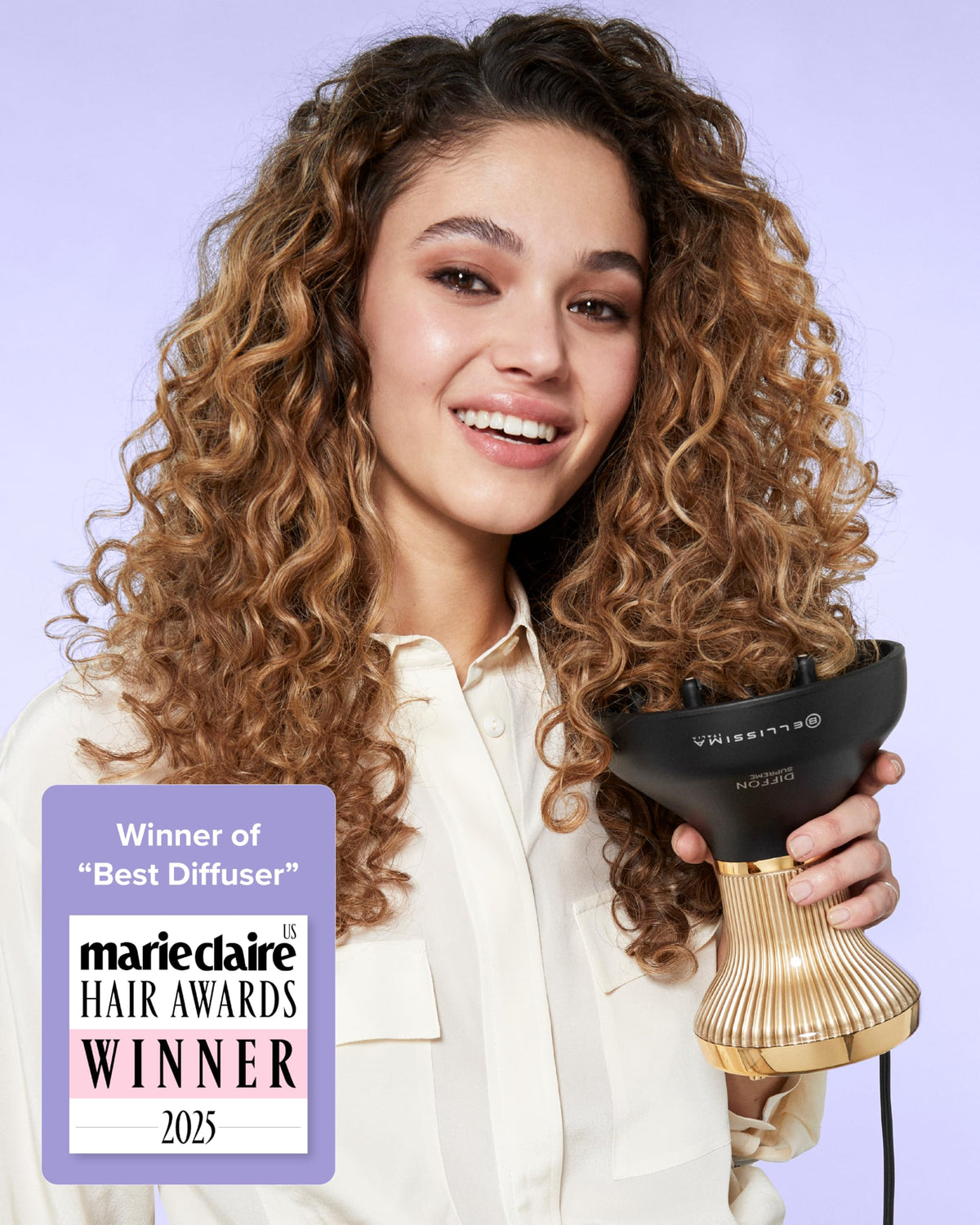 BELLISSIMA ITALIA Diffon Curly Hair Dryer XL diffuser bowl