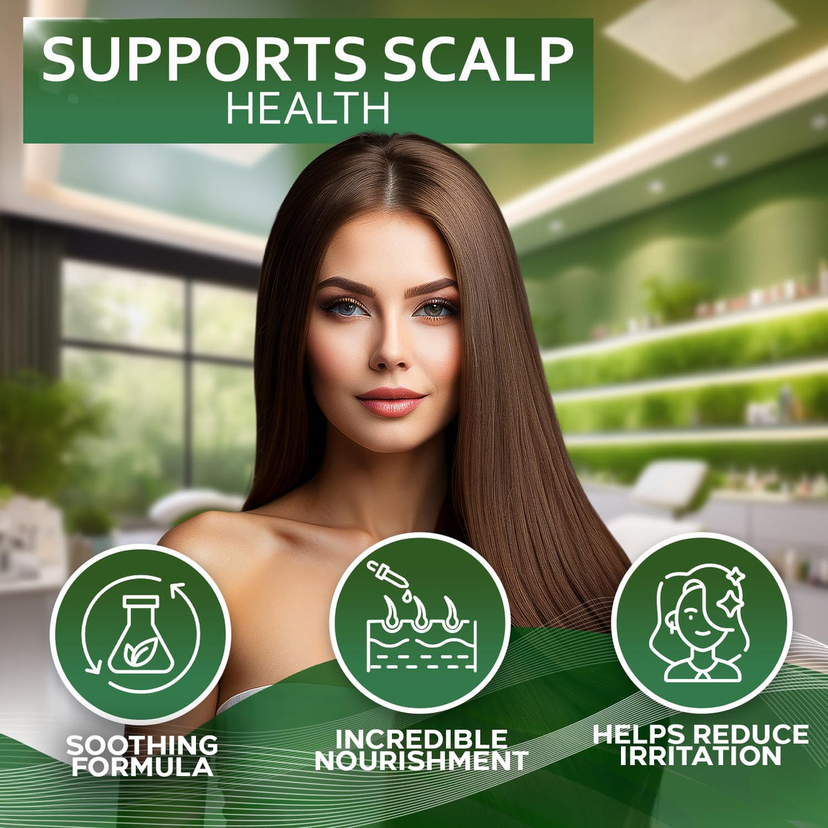 BELLISSO Castor Oil Shampoo and Conditioner Set packaging
