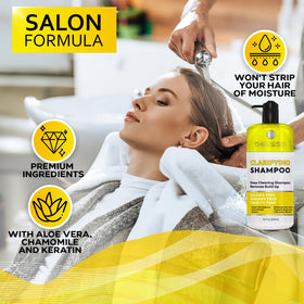 BELLISSO Clarifying Shampoo 662g with fresh aroma description