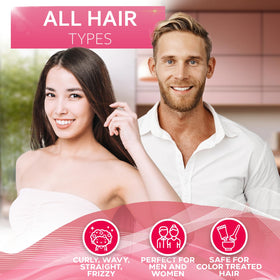 BELLISSO Rice Water Shampoo and Conditioner Set packaging