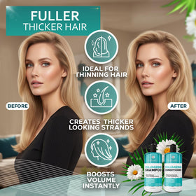 BELLISSO volumizing shampoo bottle close-up
