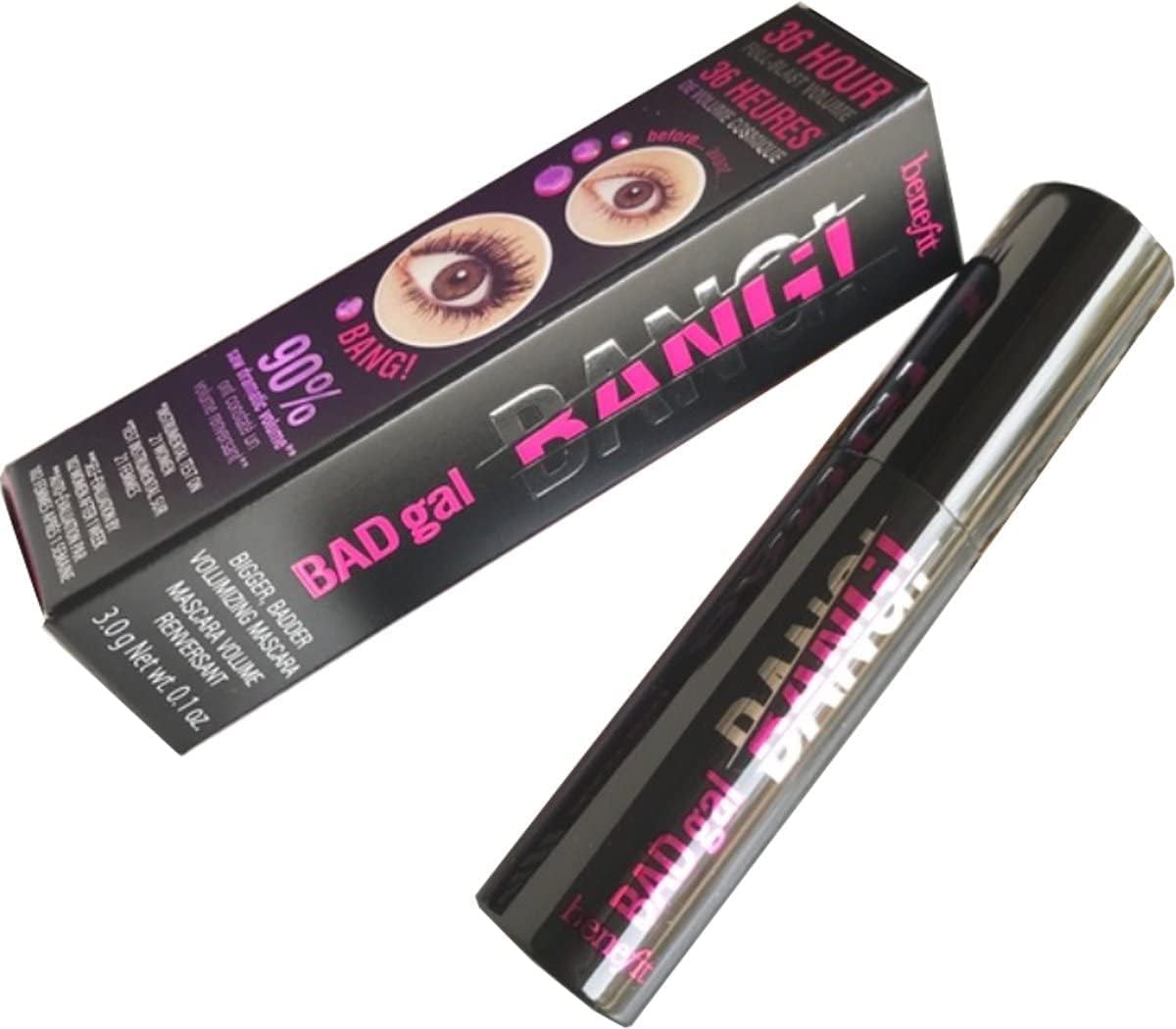 Benefit Bad Gal Bang Mini Mascara 3.0g brush close-up