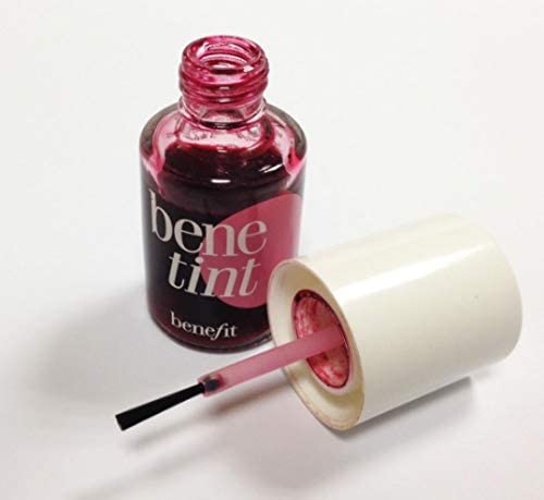 Benefit Benetint Cheek & Lip Stain Mini on model's lips