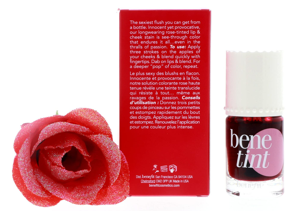 Benefit Benetint Rose Tinted Lip & Cheek Stain brush applicator