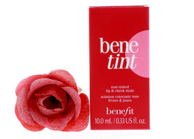 Benefit Benetint Rose Tinted Lip & Cheek Stain on lips