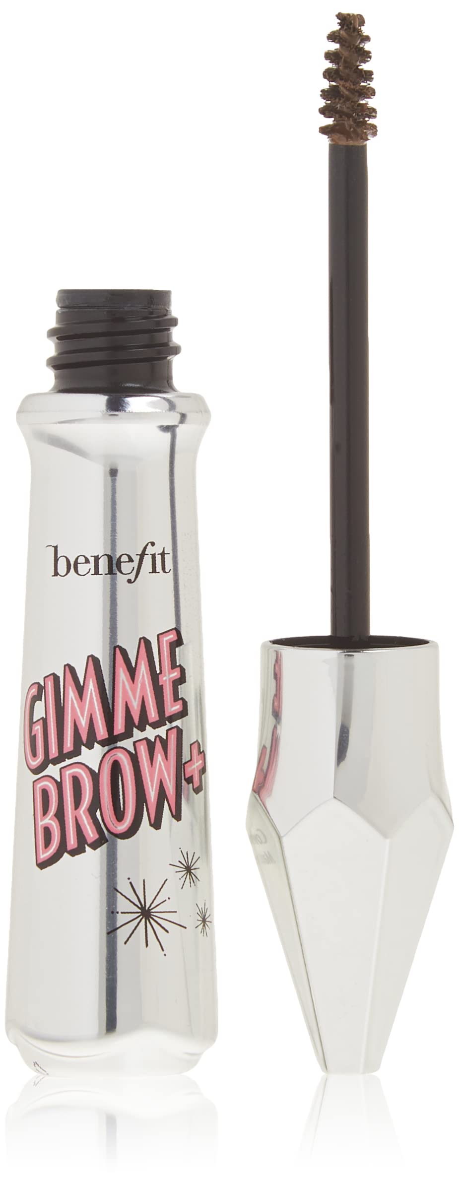 Benefit Gimme Brow Volumizing Fiber Gel front view in Medium Dark Warm