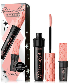 Benefit Roller Lash Mascara full size and mini set front view