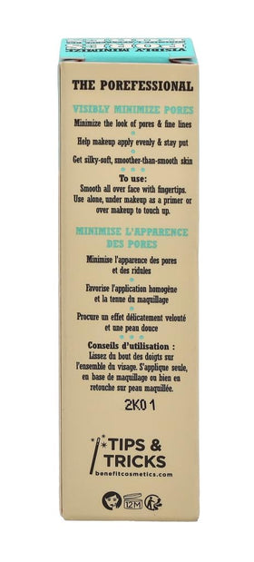 Benefit the POREfessional Pro Balm Primer applied on skin